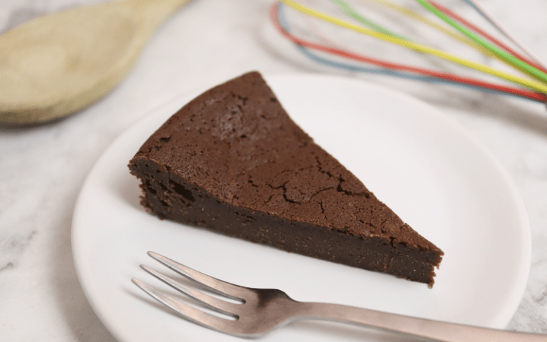 5 ingrediënten chocolade taart